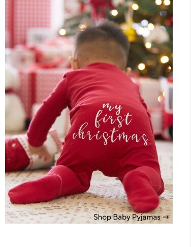 My First Christmas Organic Nursery Pyjama - Mobile